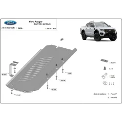 Stalowa osłona DPF Ford Ranger (2020-2023)